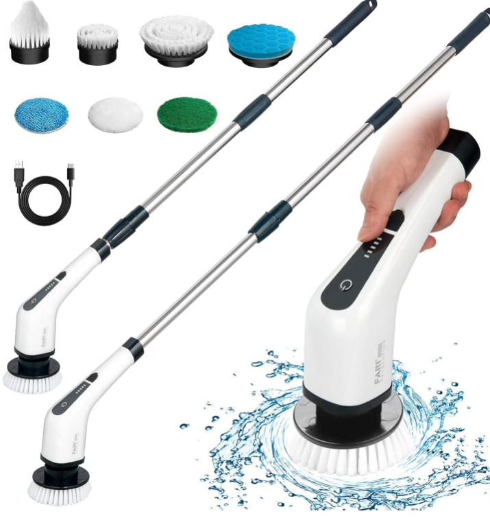 TurboClean™ | Cepillo Eléctrico Inalámbrico 9 en 1