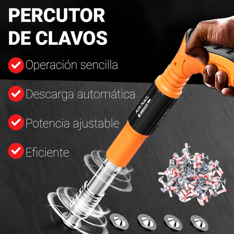 Pistola Remachadora de Clavos+Gafas Protectoras+Clavos Regalo 🎁